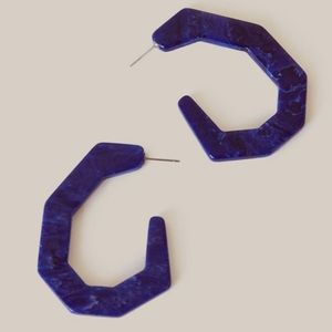 Rachel Comey Baby Factor Earrings - Lapis. New!